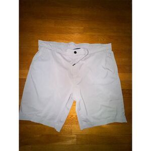 JACHS New York Men's White Chino Shorts